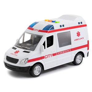 ماشین آمبولانس اسباب بازی موزیکال Musical AMBULANCE Car 1:16_اسباب بازی